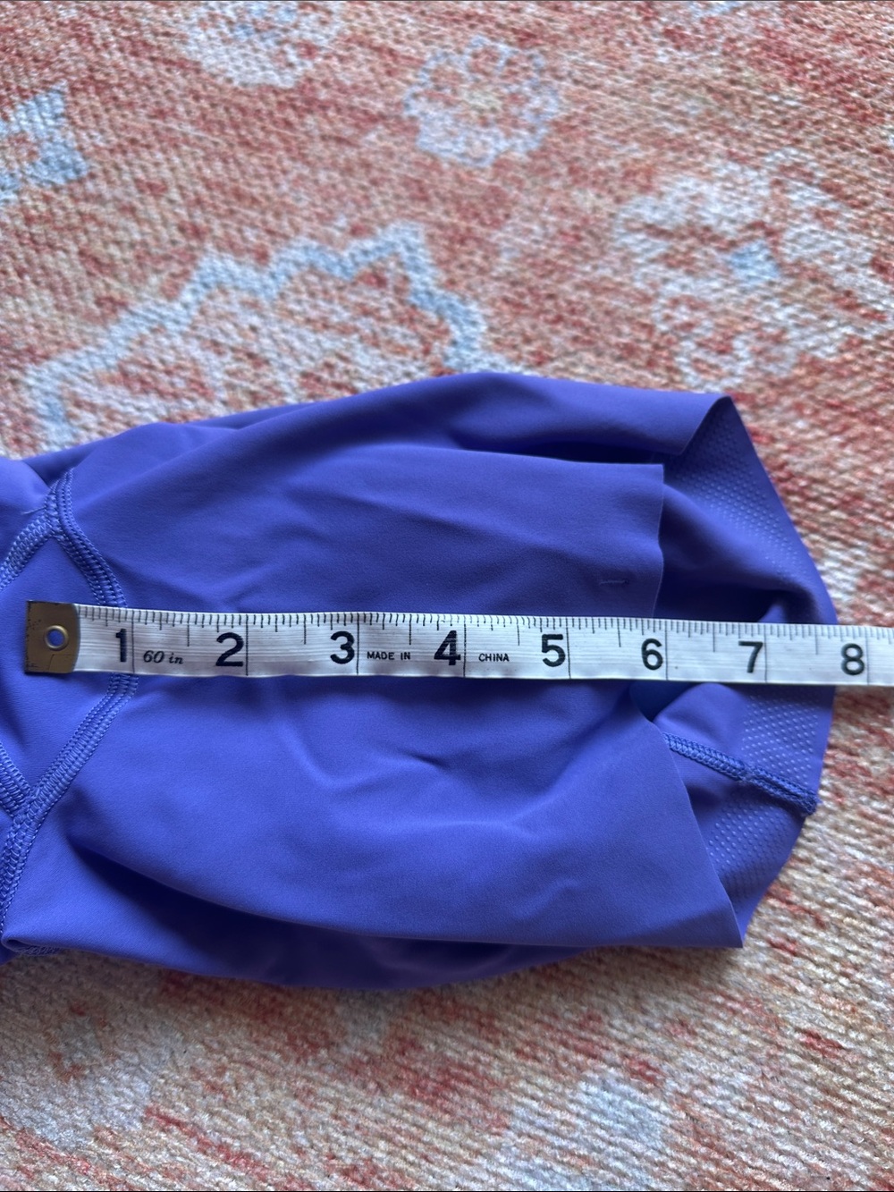 Lululemon Base Pace High-Rise Short 6"
Charged Indigo purple W7CAVS size 4 - Picture 7 of 10